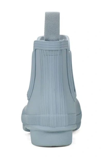 Hunter Original Waterproof Chelsea Rain Boot In Gray