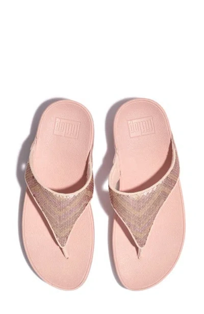 Fitflop Lulu Sequin Zigzag Wedge Sandal