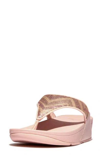 Fitflop Lulu Sequin Zigzag Wedge Sandal