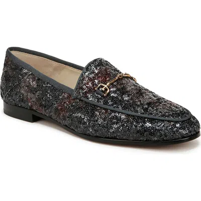 Sam Edelman Loraine Bit Loafer Black Multi Sequin