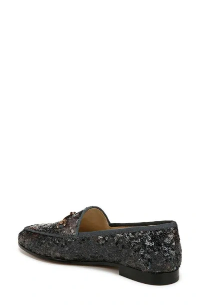 Sam Edelman Loraine Bit Loafer Black Multi Sequin