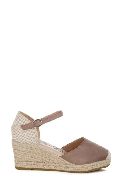 London Rag Paryor Espadrille Platform Wedge Pump