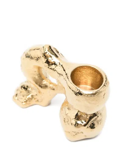 Alighieri Lion Paw Candlestick In Gold