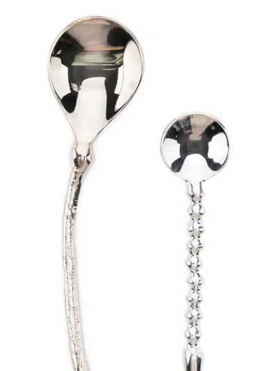 Alighieri Totemic Beaded Dessert Spoons
