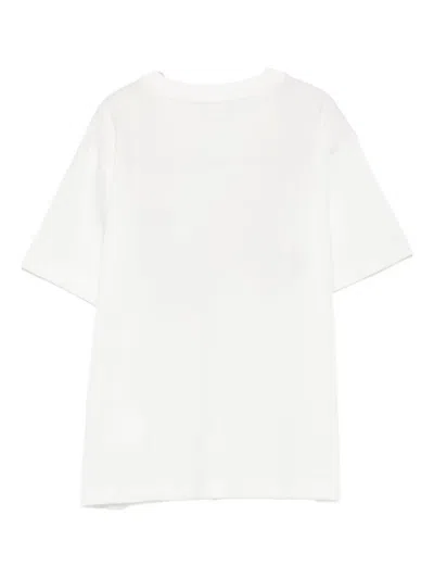 Stella Mccartney Rainbow Shoe-print T-shirt In Blue