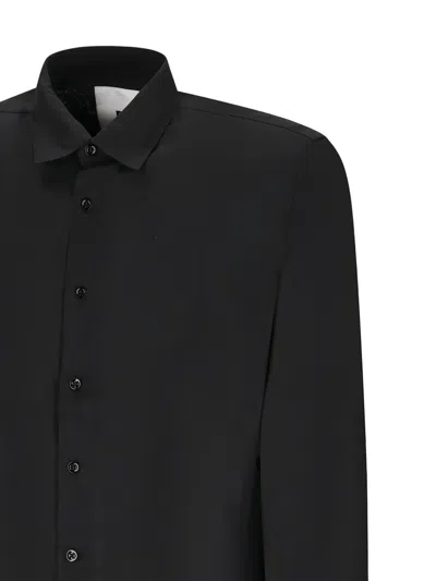 Pt Torino Long-sleeve Shirt In Black