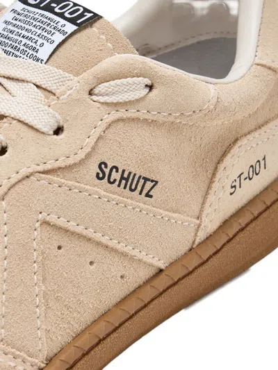 Schutz St-001 Triangle Sneakers In Neutral