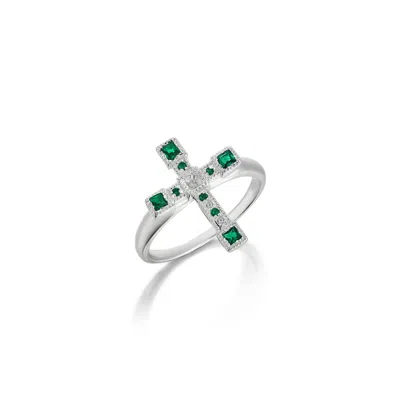 Tiron Women's The Holy Silva Silver Ring