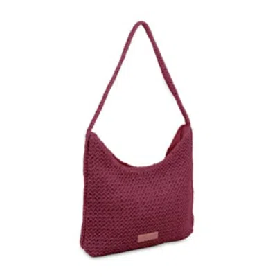 Campo Marzio Roma 1933 Women's Red Atena Shoulder Bag Ruby Wine