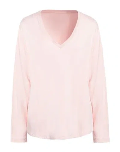 Majestic Filatures Woman Sweatshirt Pink Size 2 Viscose, Elastane