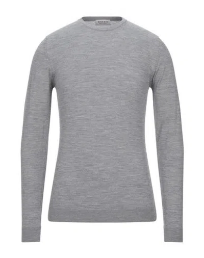 Wool & Co Man Sweater Light Grey Size S Merino Wool
