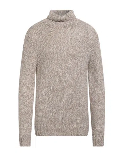 Wool & Co Man Turtleneck Beige Size Xl Acrylic, Wool, Alpaca Wool, Viscose