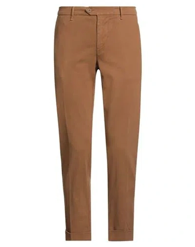 0/zero Construction Man Pants Camel Size 30 Cotton, Lycra, Elastane