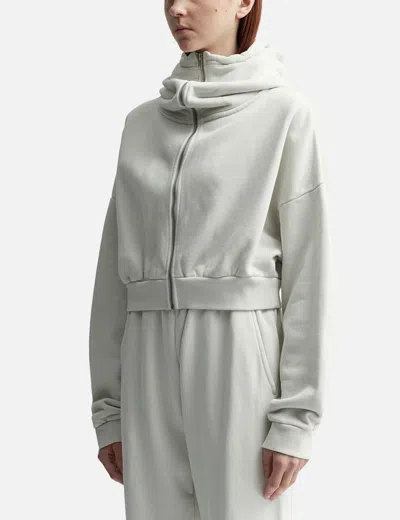 Entire Studios Off-white Eternal Zip Hoodie In White
