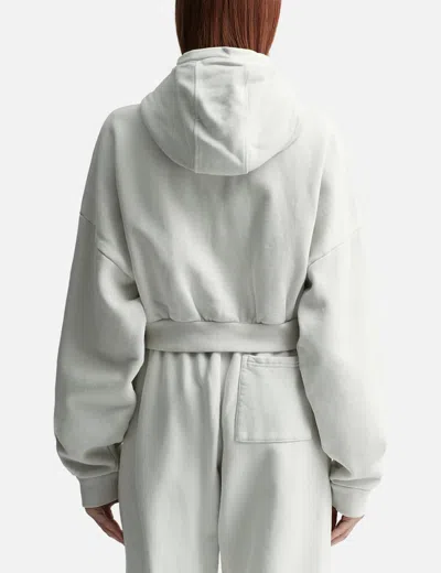 Entire Studios Off-white Eternal Zip Hoodie In White