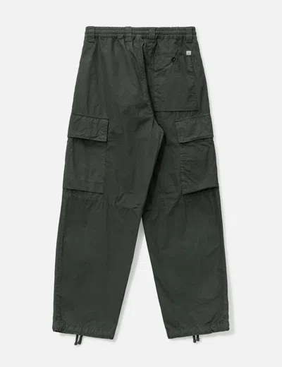 C.p. Company Microreps Peached Cargo Pant In Gray