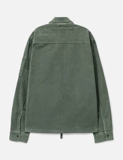 C.p. Company C.p.company Corduroy Shirt Jacket With Lens Detail