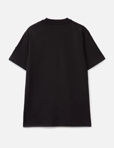 Moncler Mascot Logo Cotton T-shirt In Black