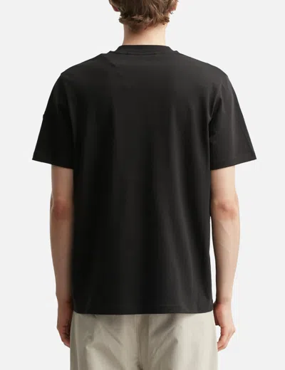 Moncler Mascot Logo Cotton T-shirt In Black