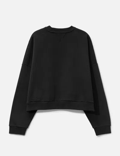 Entire Studios Black Box Sweatshirt In Black