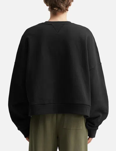 Entire Studios Black Box Sweatshirt In Black