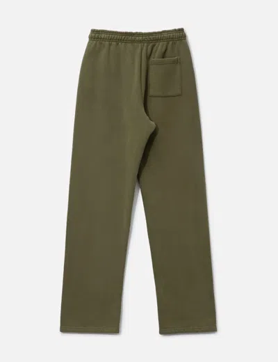 Entire Studios Straight-leg Sweatpant In Green