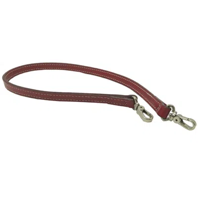 Pre-owned Burberry Blue Label Beige Red Color Felt Leather Shoulder Bag ()