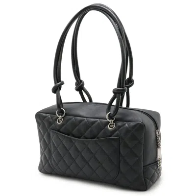 Pre-owned Chanel Ligne Cambon Black Cambon Ligne Shoulder Bag ()