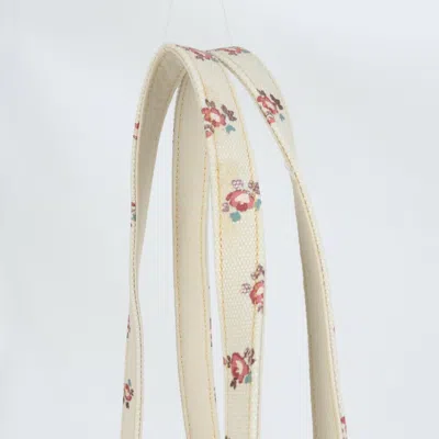 Pre-owned Coach Beige Leather Canvas Shoulder Bag ()
