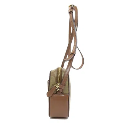 Pre-owned Coach Brown Pvc Shoulder Bag ()