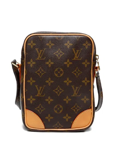 Pre-owned Louis Vuitton 2002 Monogram Amazone Shoulder Bag In Brown