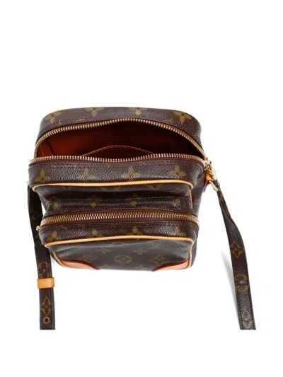 Pre-owned Louis Vuitton 2002 Monogram Amazone Shoulder Bag In Brown