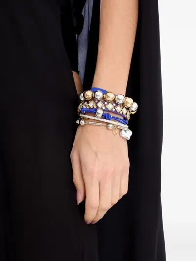 Amir Slama Beaded Bracelet In Gold