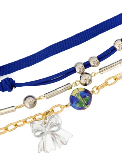 Amir Slama Beaded Bracelet In Gold