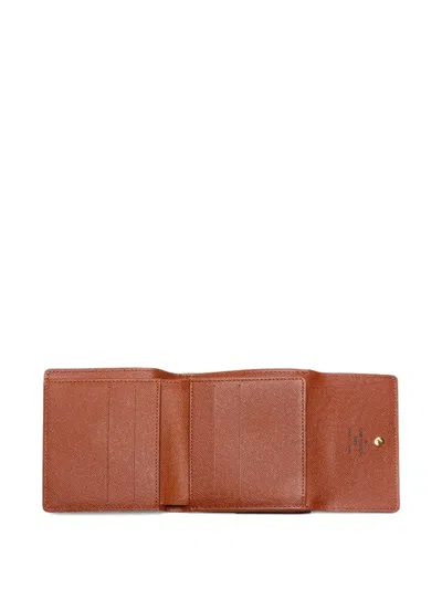 Pre-owned Louis Vuitton 2003 Elise Wallet In Brown