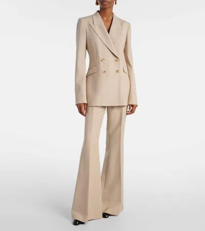 Gabriela Hearst Stephanie Double-breasted Wool Blazer