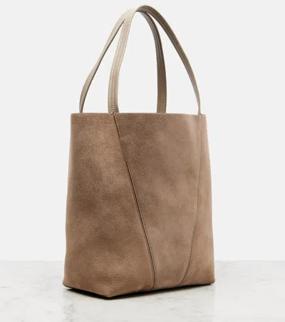Chloé Spin Medium Suede Tote Bag