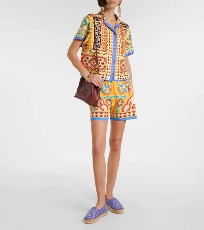 Etro Paisley Denim Jacquard Espadrilles