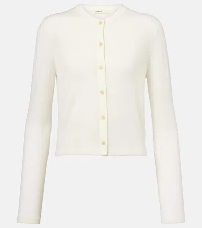 Khaite Brieta Wool-blend Cardigan