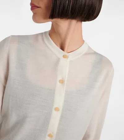 Khaite Brieta Wool-blend Cardigan