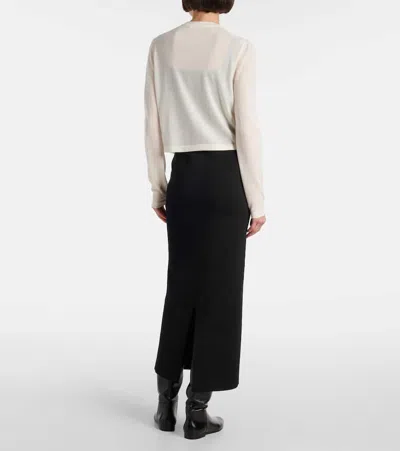 Khaite Brieta Wool-blend Cardigan