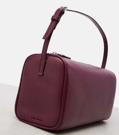 The Row 90's Mini Leather Shoulder Bag