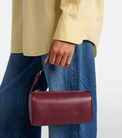 The Row 90's Mini Leather Shoulder Bag