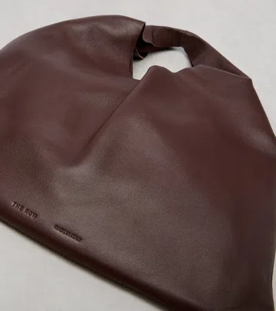 The Row Bindle Small Leather Shoulder Bag
