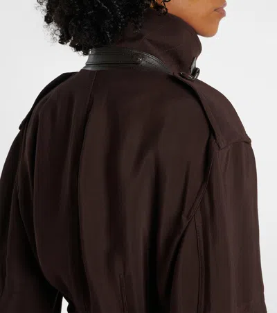 Tom Ford Button-fastening Flap-pocket Jacket In Brown