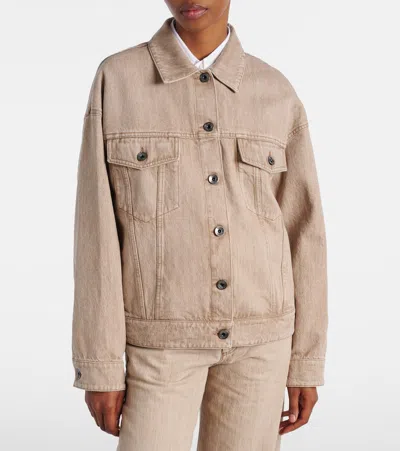 Brunello Cucinelli Women Jewelled Jacket In Neutral