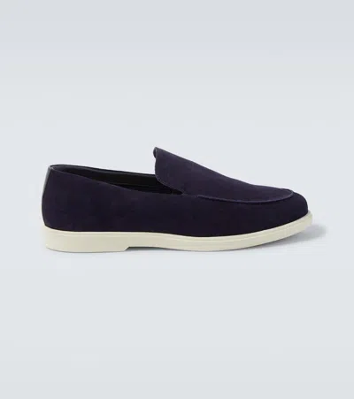 Frescobol Carioca Miguel Suede Loafers