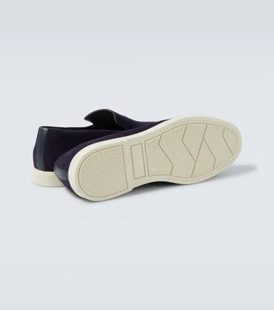 Frescobol Carioca Miguel Suede Loafers