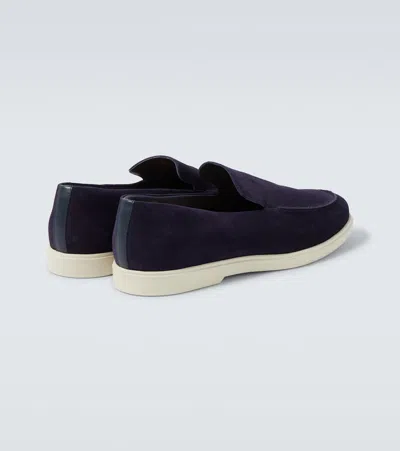 Frescobol Carioca Miguel Suede Loafers