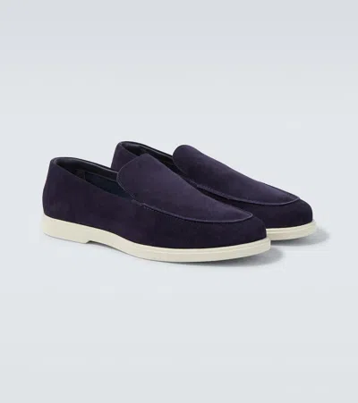 Frescobol Carioca Miguel Suede Loafers